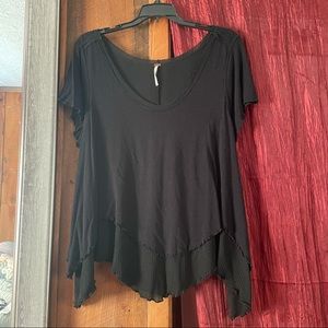 Free People flowy cutout top